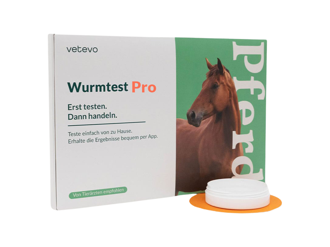 Vetevo Wurmtest Pferd Pro – Gezielte und Effektive Parasitenkontrolle!