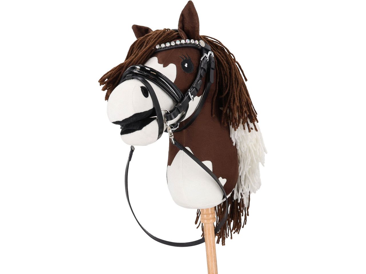 Entdecke die Welt des Hobby Horsings – mit dieser Luxus-Trense verleihst Du Deinem QHP Steckenpferd Hobby Horse eine stilvolle Ausstrahlung