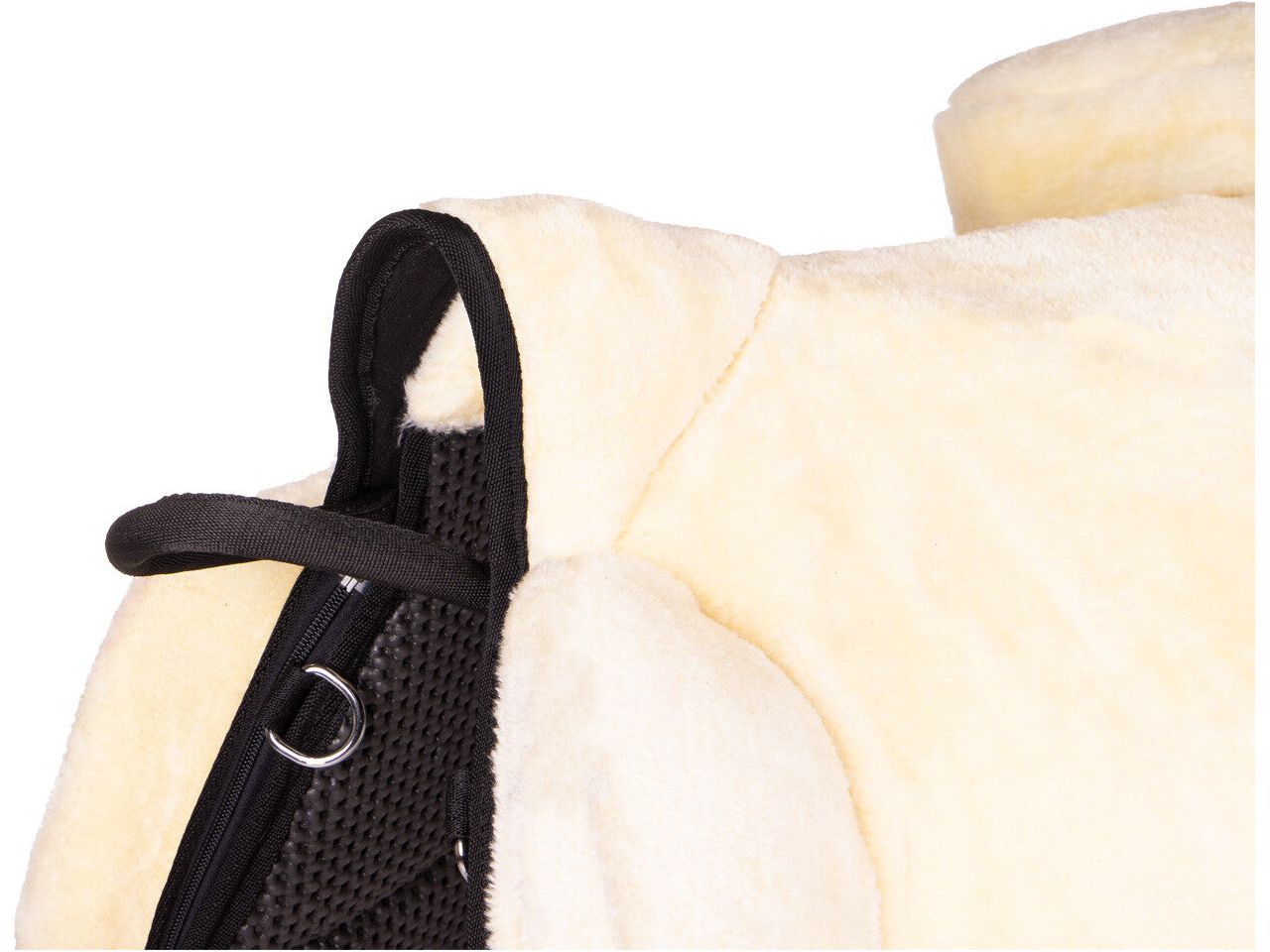 QHP Bareback Pad Kunstfellsattel Super Soft