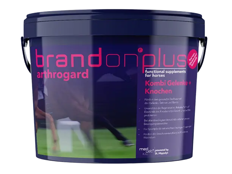 Brandon Arthrogard Kombi Gelenke und Knochen für Pferde und Ponys – unterstützt die Regeneration, Belastbarkeit und Elastizität des Knochens bei Gelenk- und Knochenproblemen