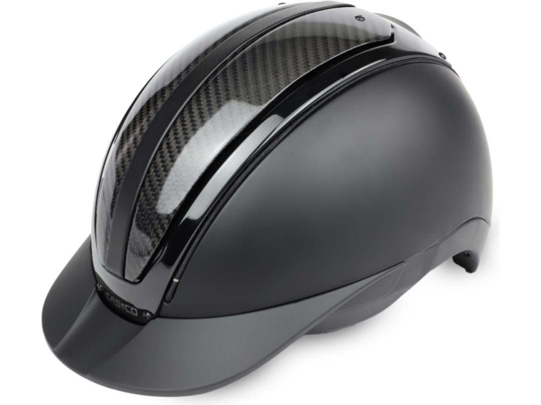 Casco Reithelm DUELL one schwarz/carbon