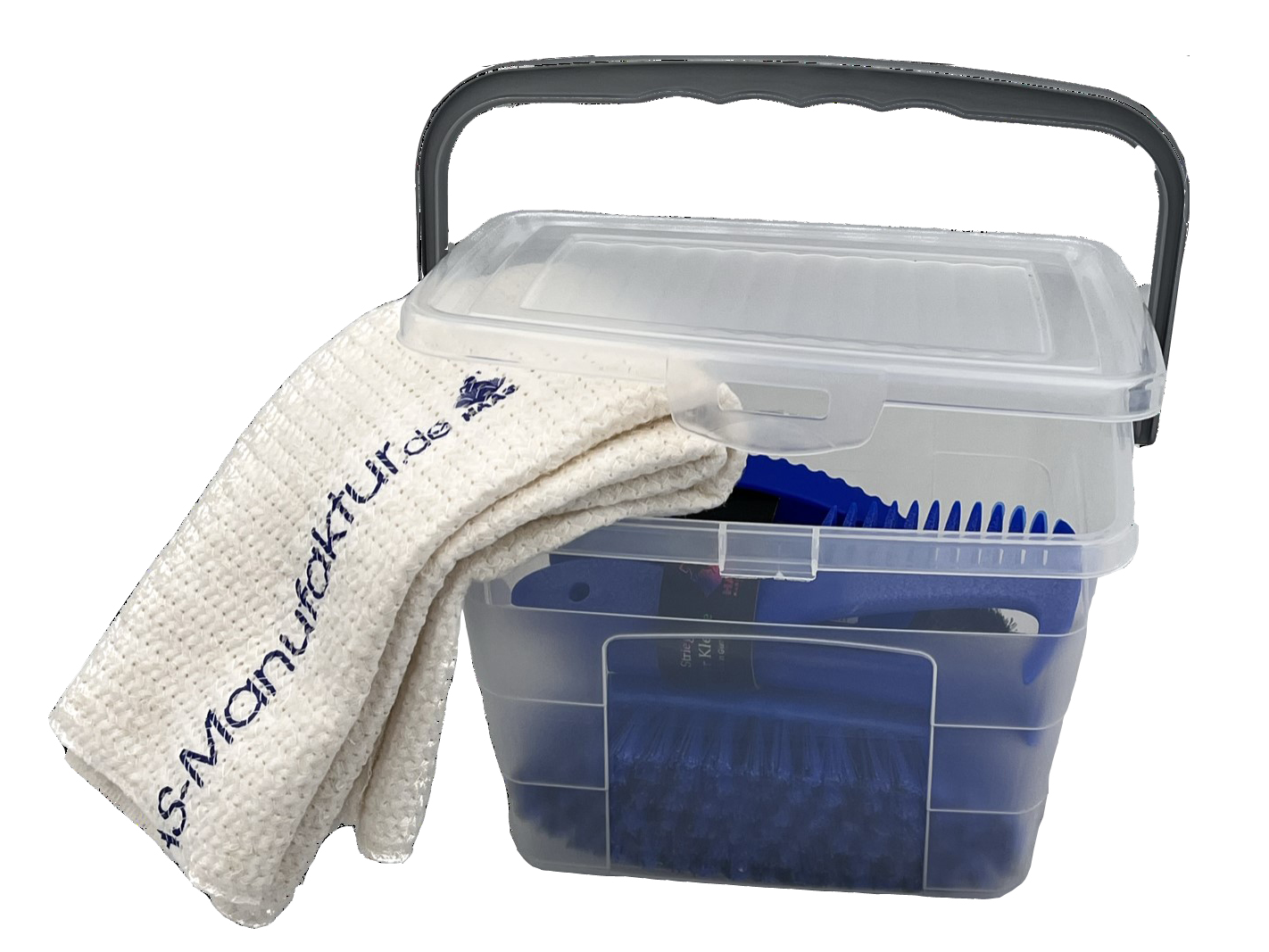 Haas Pferdepflege Kinder-Putz-Box 7 Teile