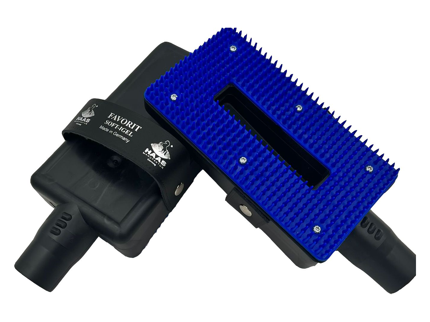 Den Igelaufsatz für den Pferdestaubsauger Favorit S6000 Staubsauger gibt es nun im selben, weichen Material wie den New Generation Striegel – dieses ist besonders sanft zum Pferdefell, reinigt und entfernt lose, abgestorbene Hautschüppchen effektiv