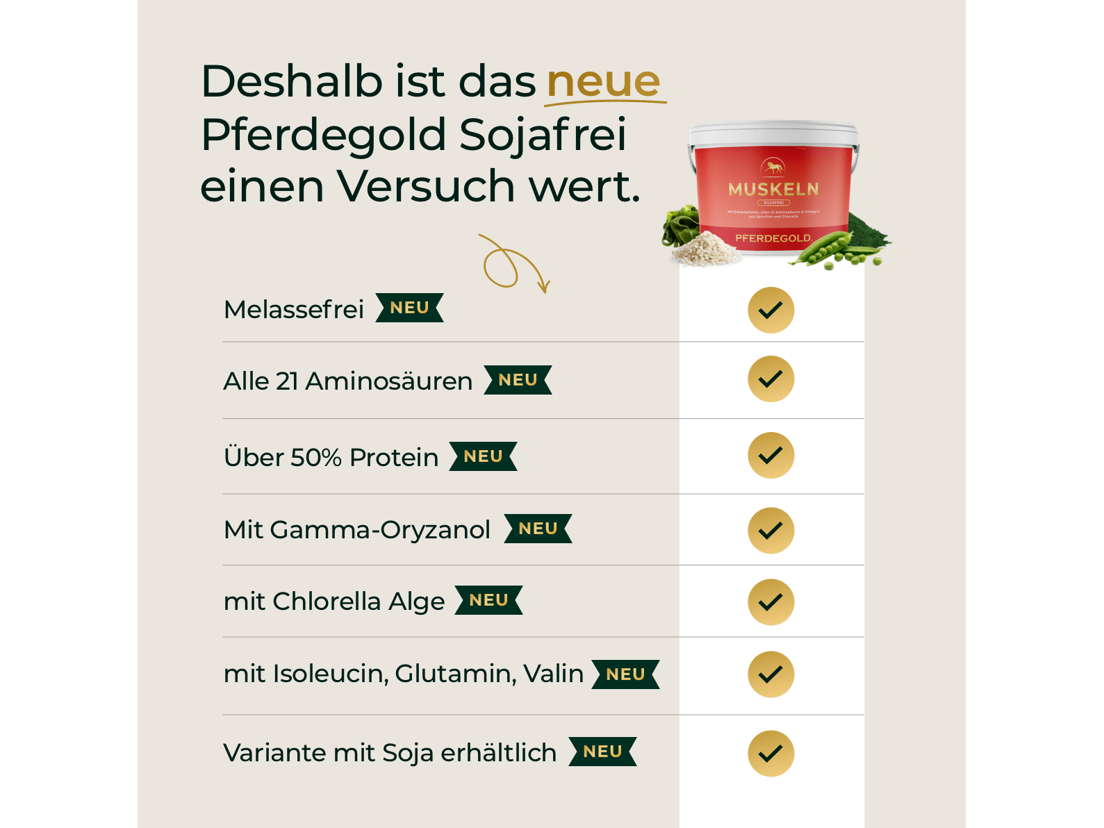 Muskeln 2.0 Sojafrei