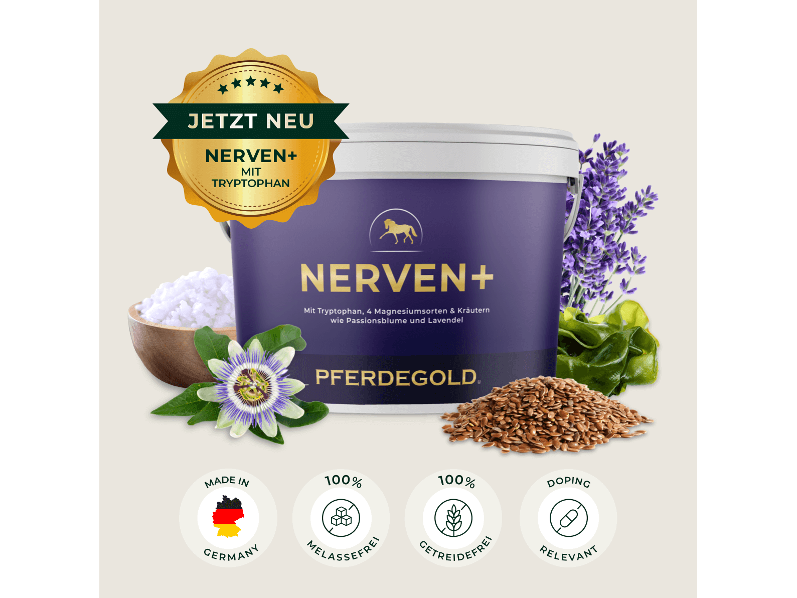 Nerven+ mit Tryptophan