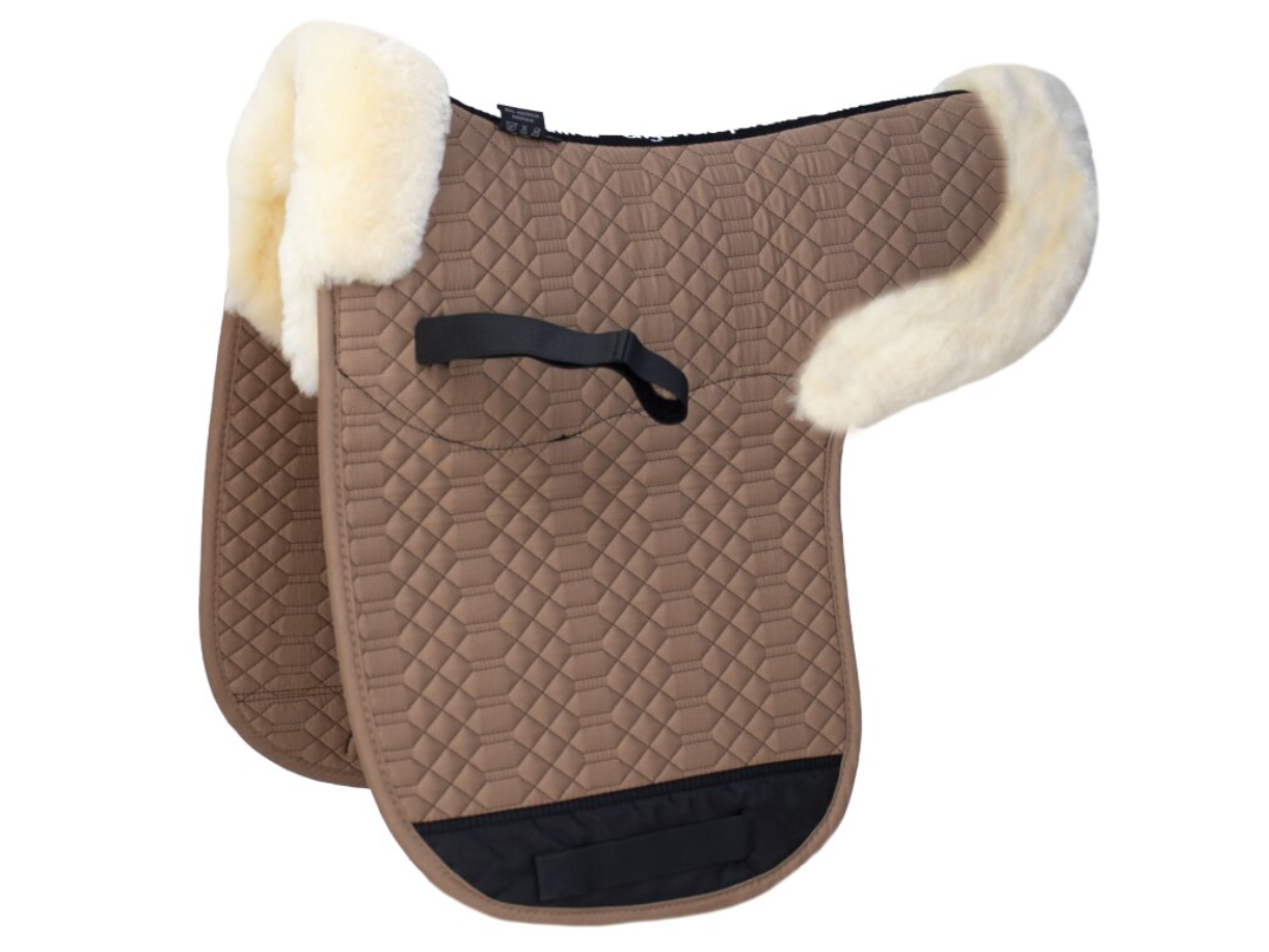 Angel - lambskin saddle blanket Sadek2