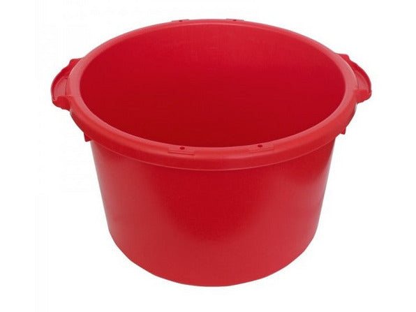 Die 60 Liter Wanne mit stabilen Tragegriffen und praktischen Ösen für Stricke, eignet sich hervorragend für die Lagerung und den Transport von größeren Futtermengen oder Wasser um Deine Pferde mit ausreichend Wasser zu versorgen