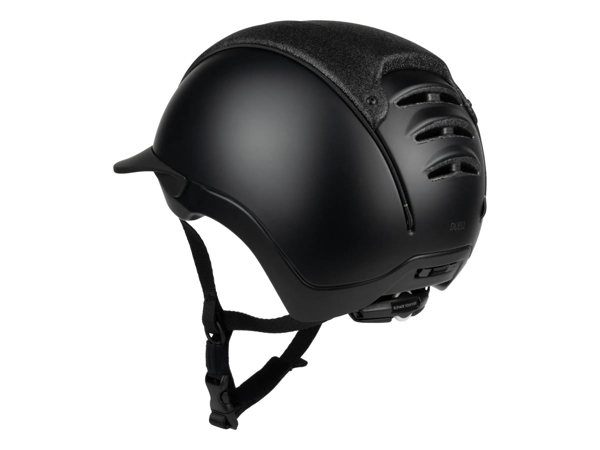Casco Reithelm DUELL Glimmer Shade, schräg von hinten