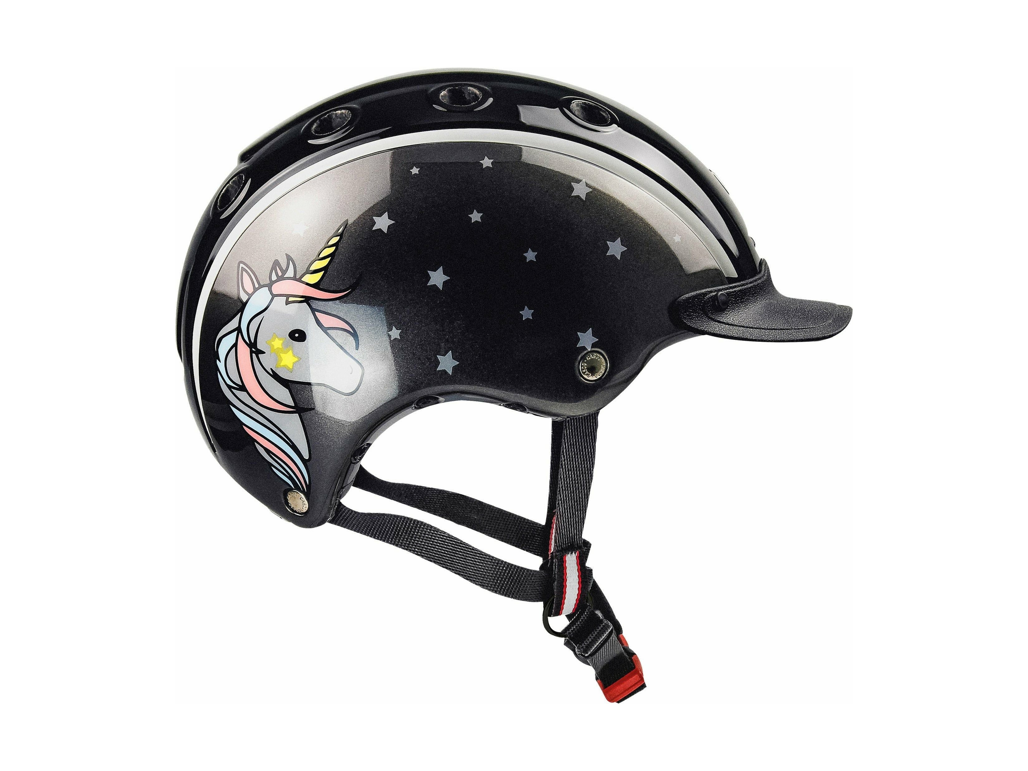 Der Reithelm für die Kleinsten Pferdefreunde mit auffällig niedrigem Gewicht und maßgeschneiderter Form
