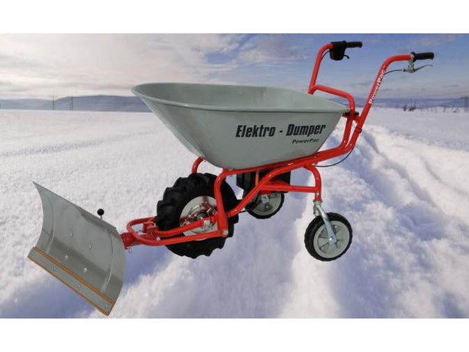 PowerPac Elektrische Schubkarre Akku / Elektrodumper