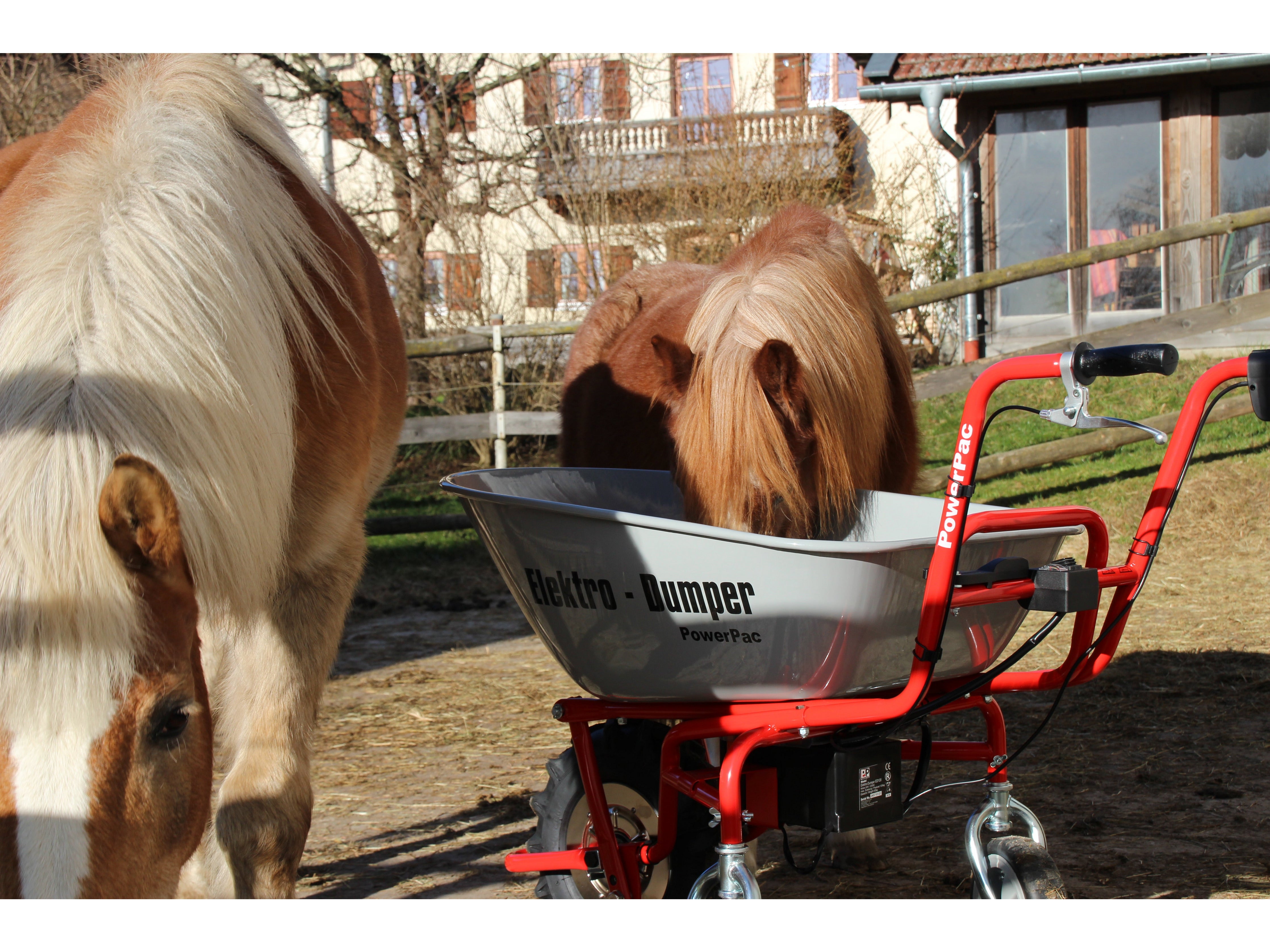 PowerPac Elektrische Schubkarre Akku / Elektrodumper