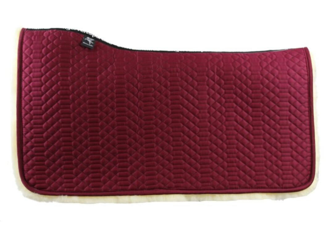 Angel - Westernpad carré en cuir d'agneau