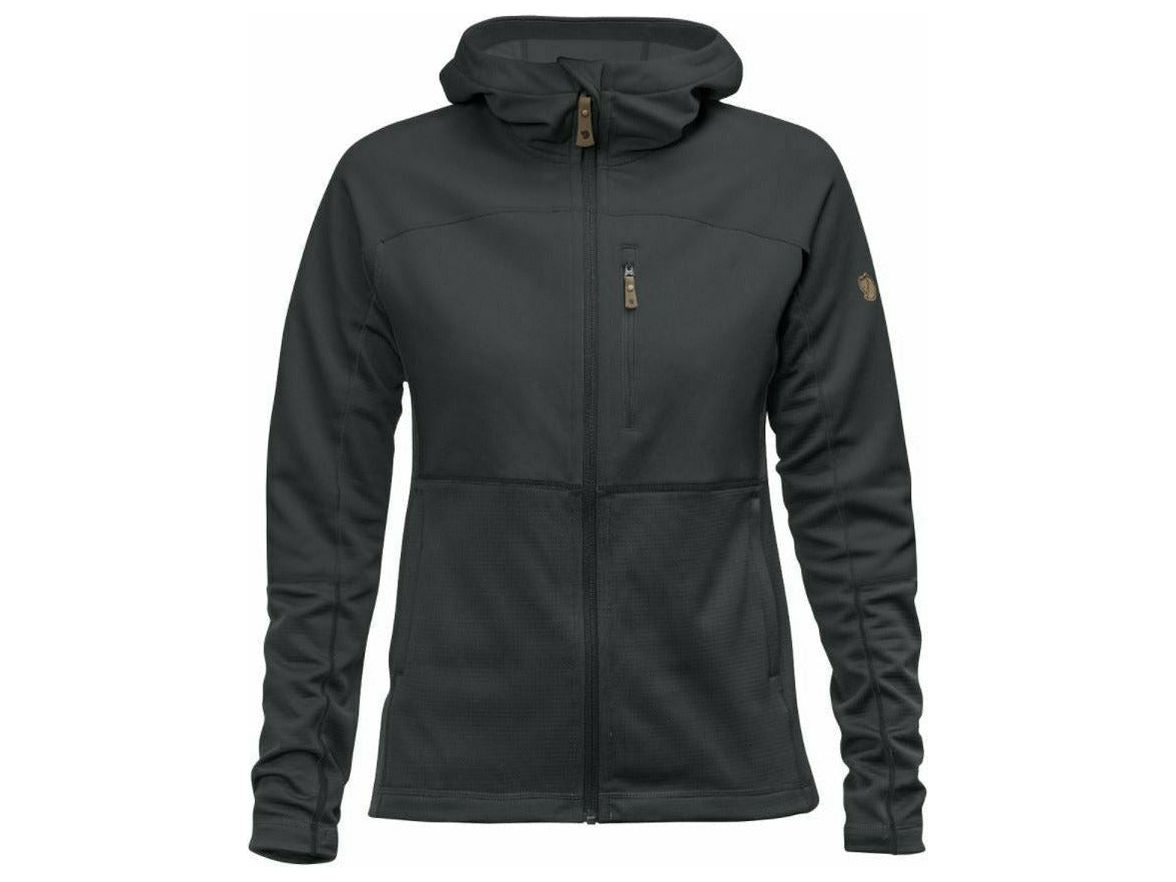 Der leichte Abisko Trail Fleece Hoodie von Fjällräven besticht durch seine leichte, anliegende Passform und das wärmende Fleecematerial - perfekt für den Pferdealltag