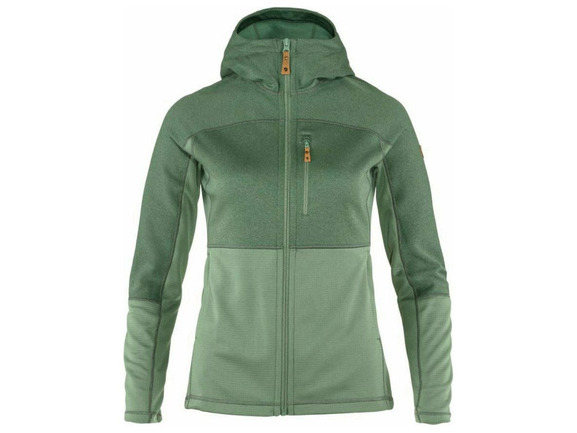 Leichter, bequemer Fleece Hoodie, der den Oberkörper beispielsweise beim Reiten angenehm warm hält, aber dennoch ein geringes Gewicht und Packvolumen gewährleistet.