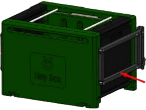 Kit de montage mural pour support à nourriture HayBox