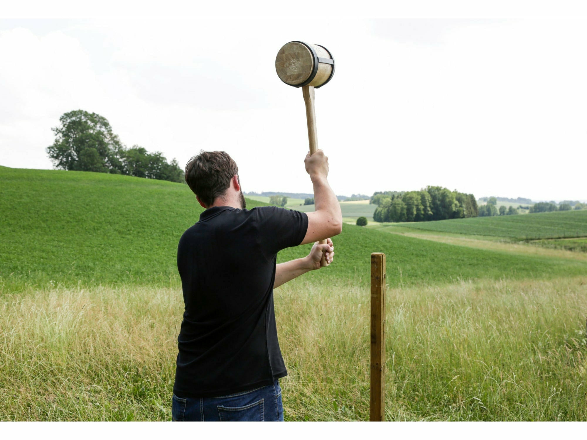 Maillet en bois cheval islandais