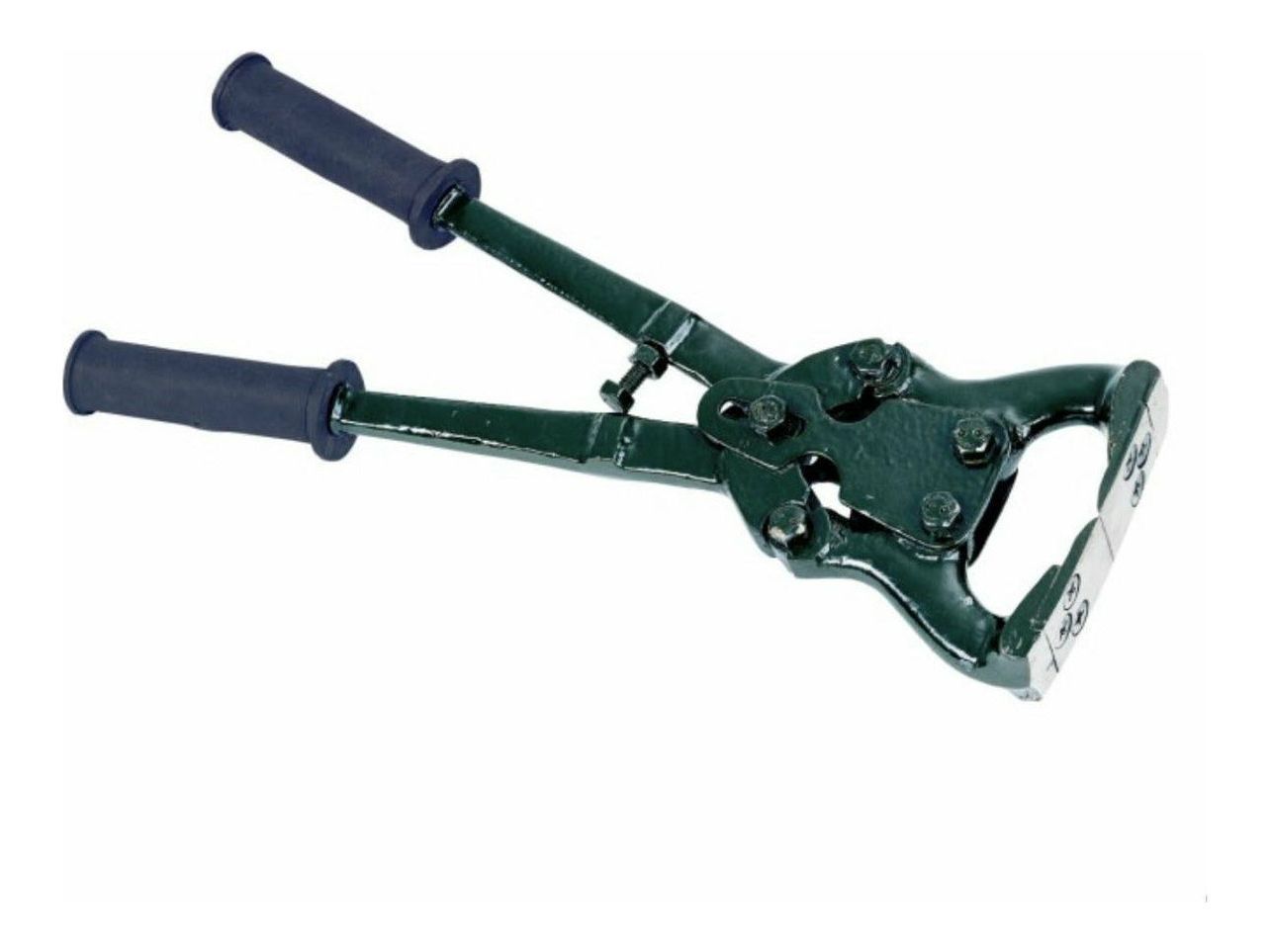 Huf- und Klauenzange mit auswechselbaren Schneidebacken mit doppelter Übersetzung