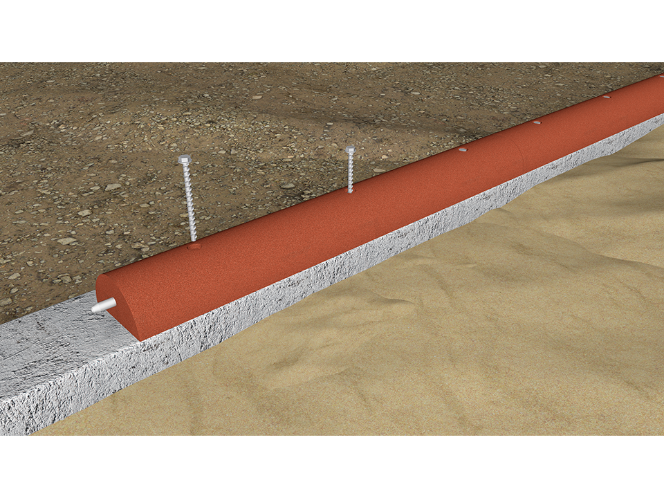 Bordure de manège Kraiburg Komfortex® 1000 x 149 x 80 mm