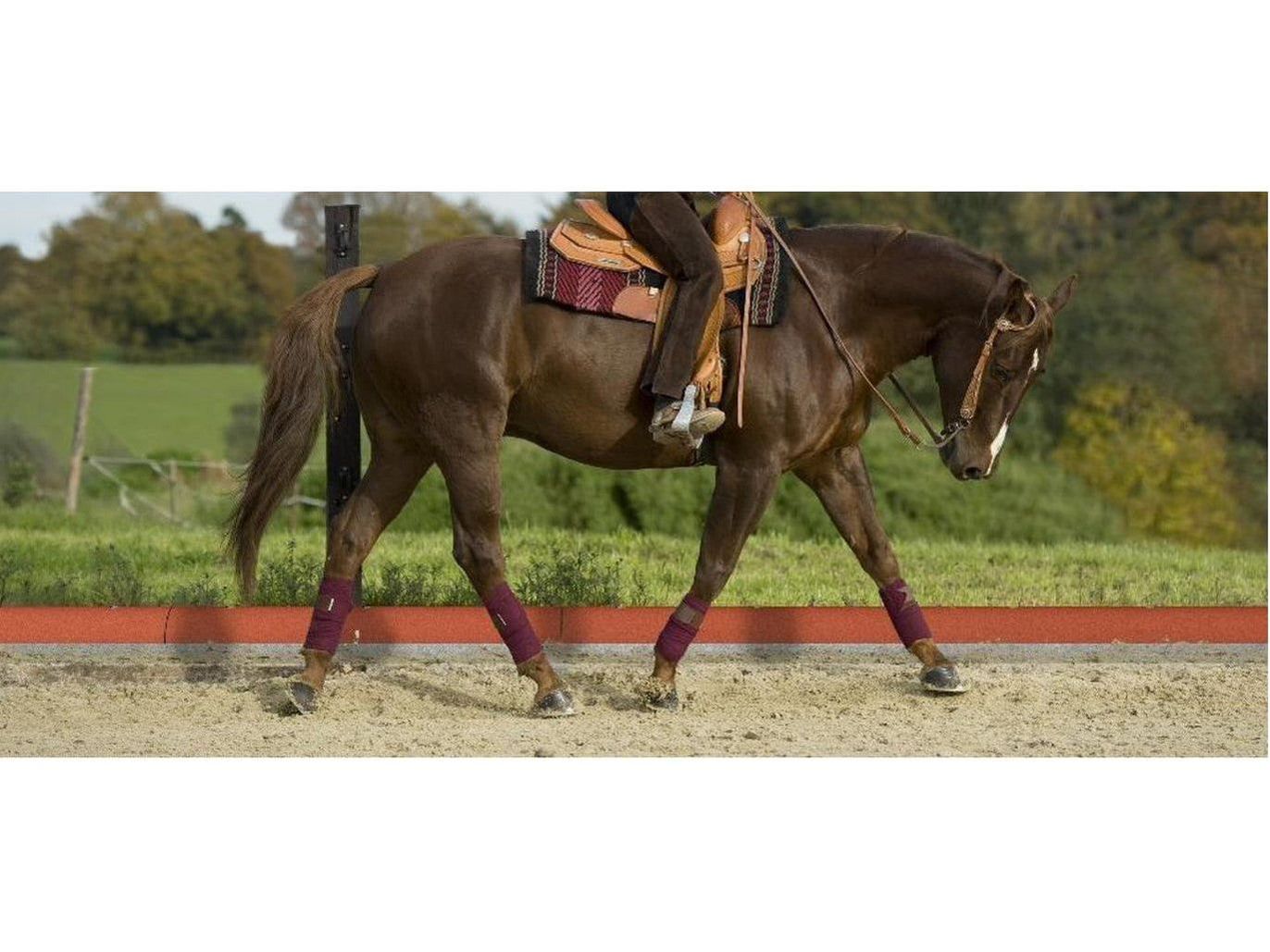 Bordure de manège Kraiburg Komfortex® 1000 x 149 x 80 mm