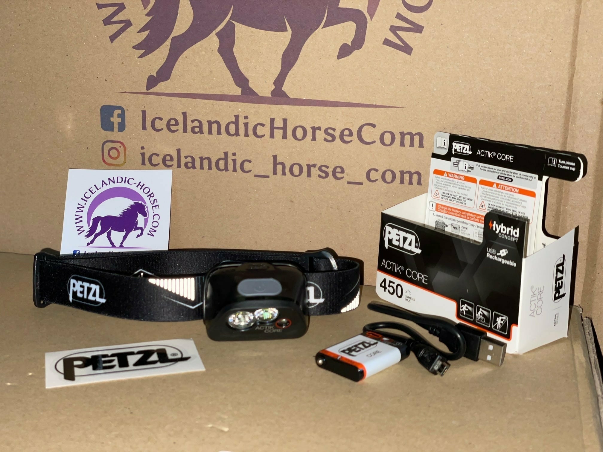 Lampe frontale PETZL Actik Core