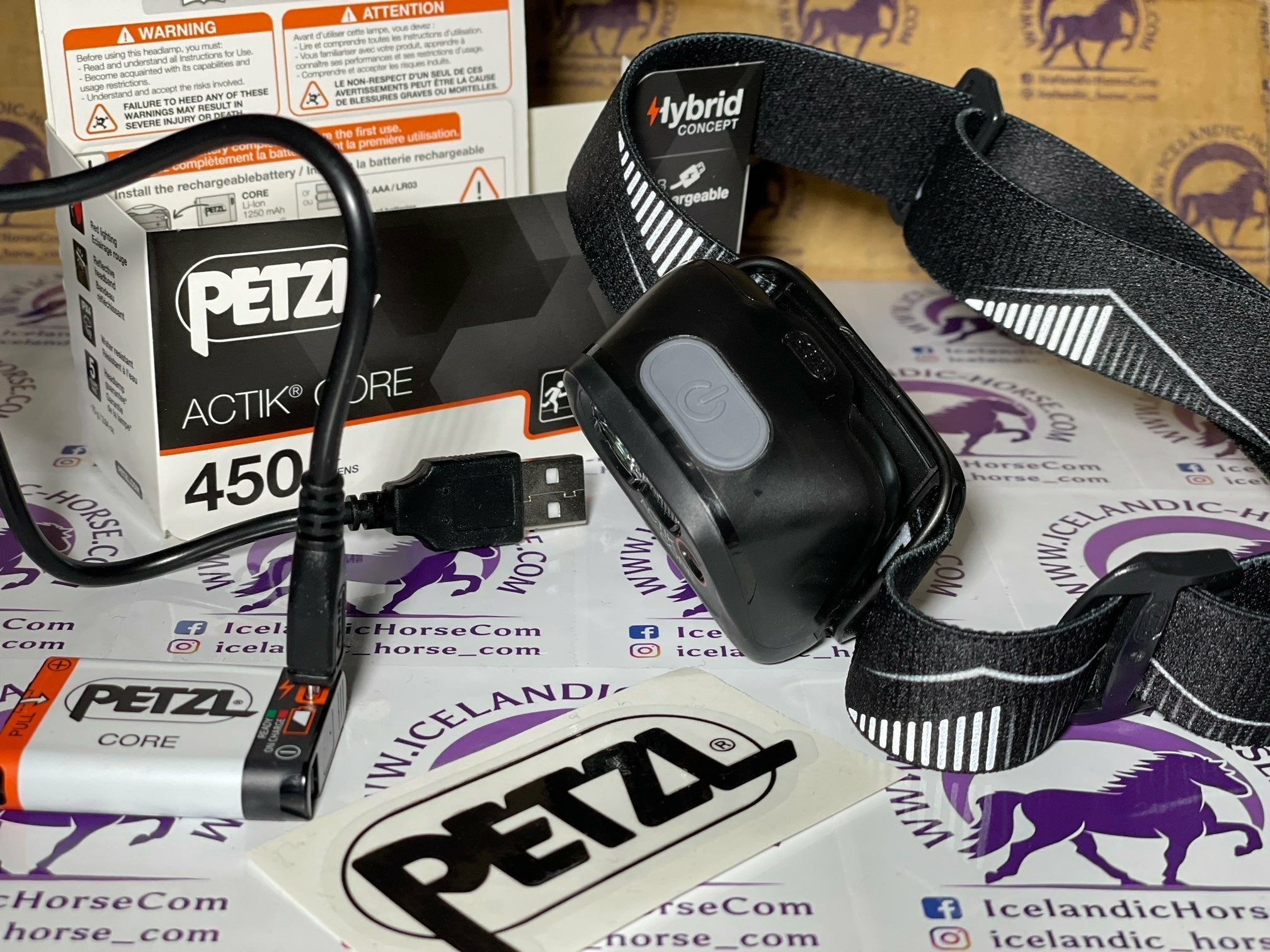 Lampe frontale PETZL Actik Core