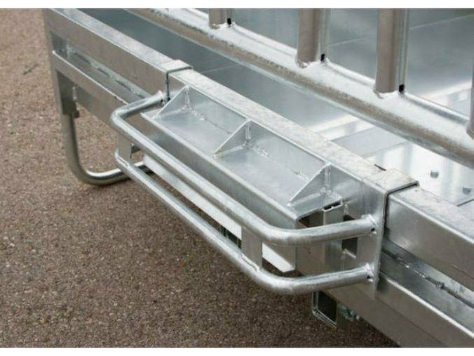 KERBL Pferde-Viereckraufe mit Sicherheitsfressgitter