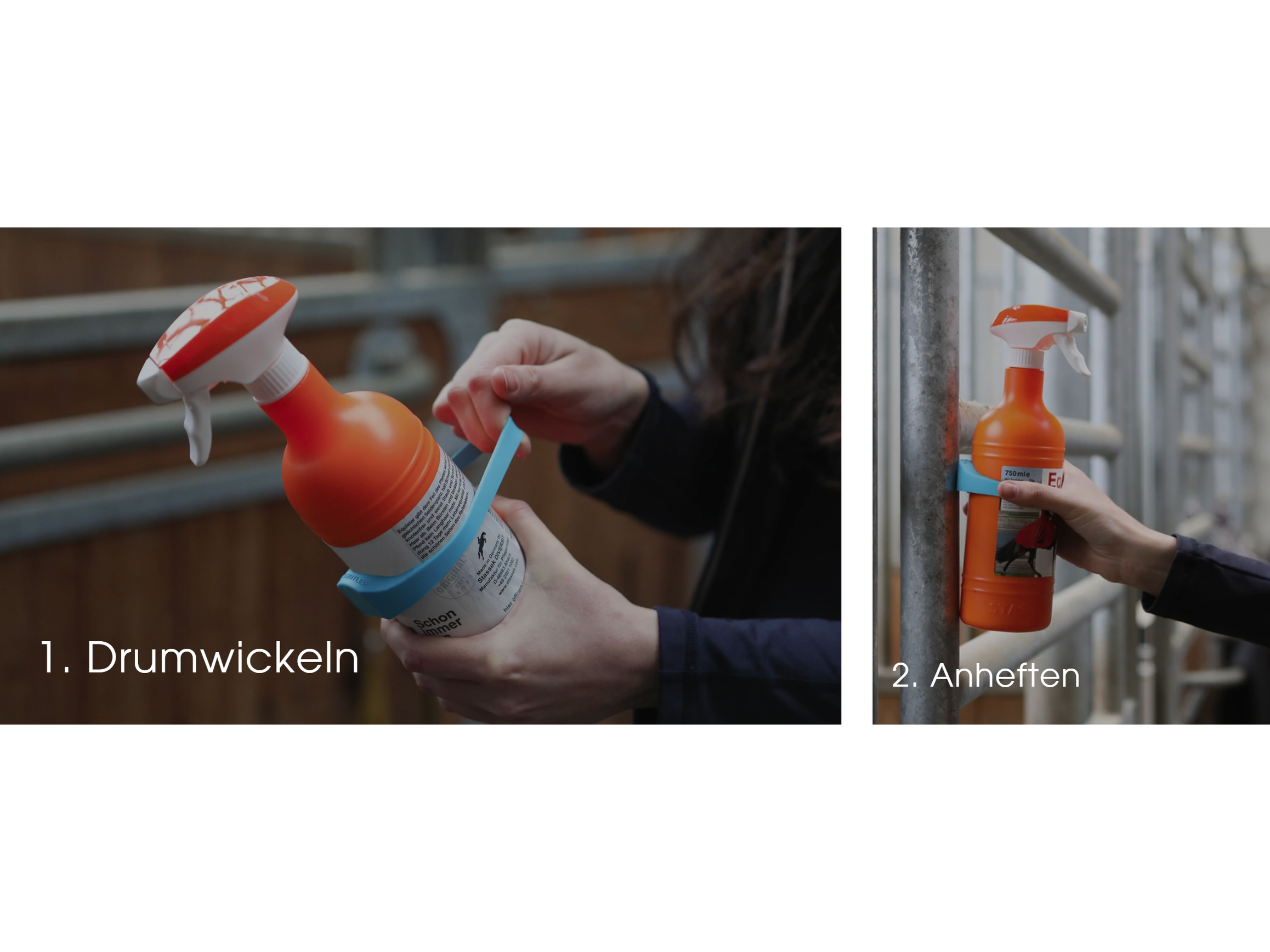 Magnetische Stallhalterung® für Pflegezubehör