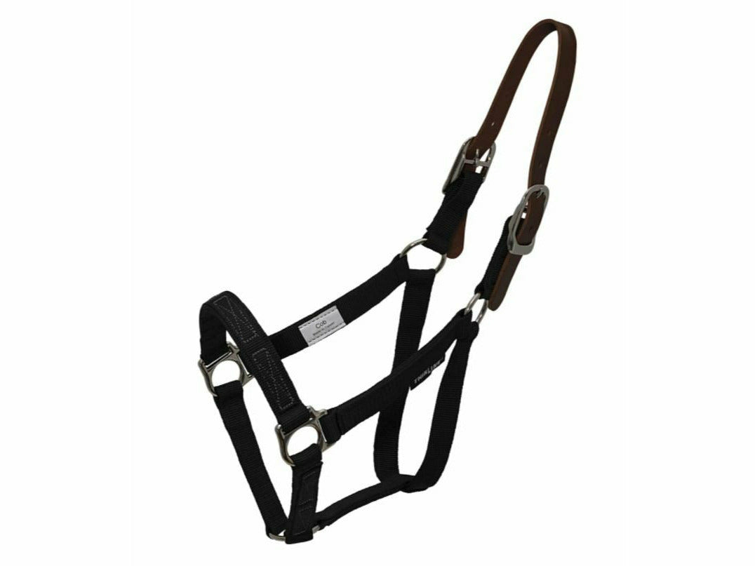 Das ThinLine Halfter ist für einen sehr bequemen und sicheren Sitz in Kombination mit der flexiblen Fressbremse von ThinLine konzipiert
