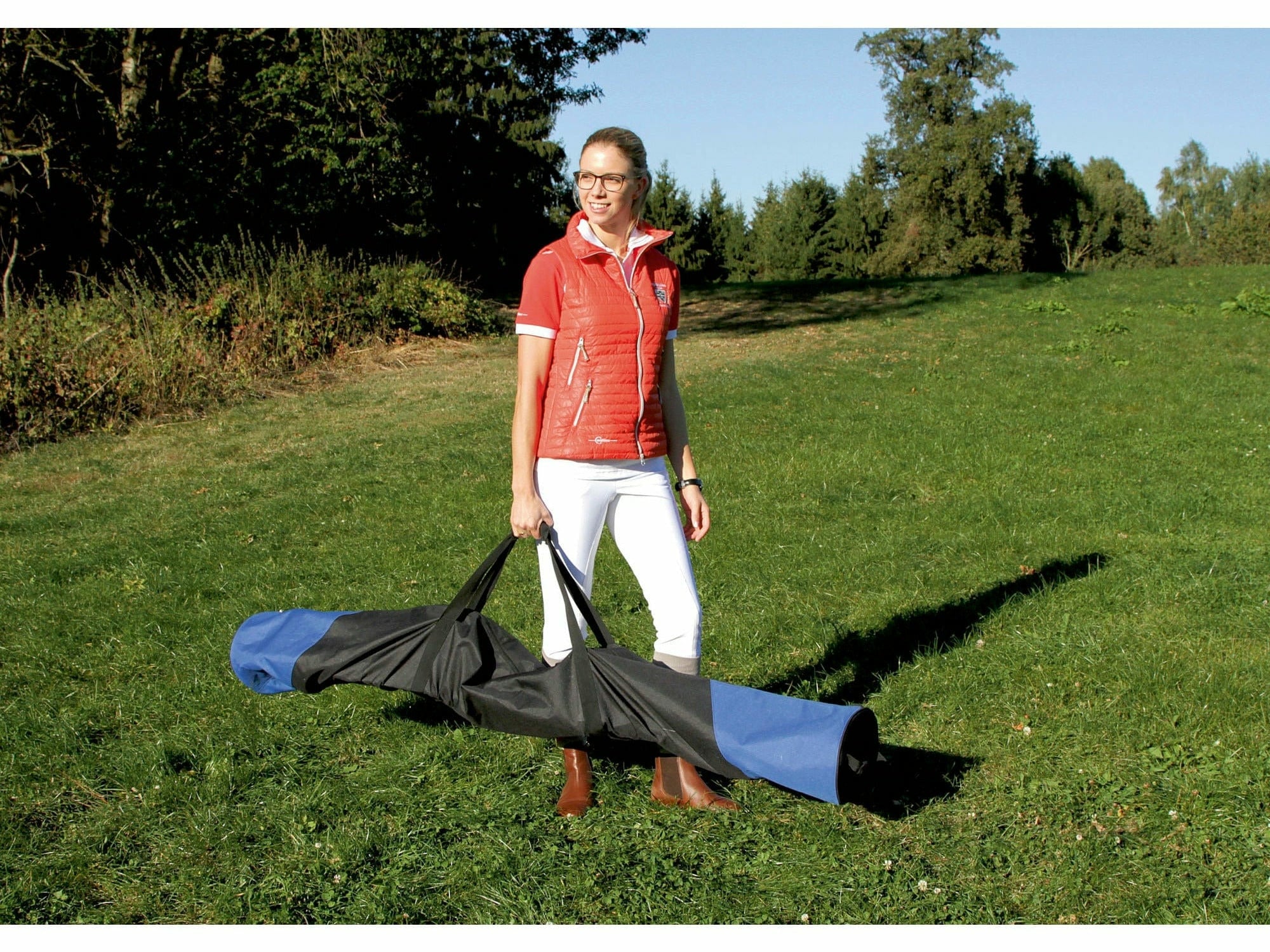 Icelandic Horse tournament/paddock set 7 x 7 m, with electric fence device