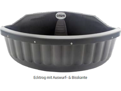 Icelandic Horse corner trough 26 liters