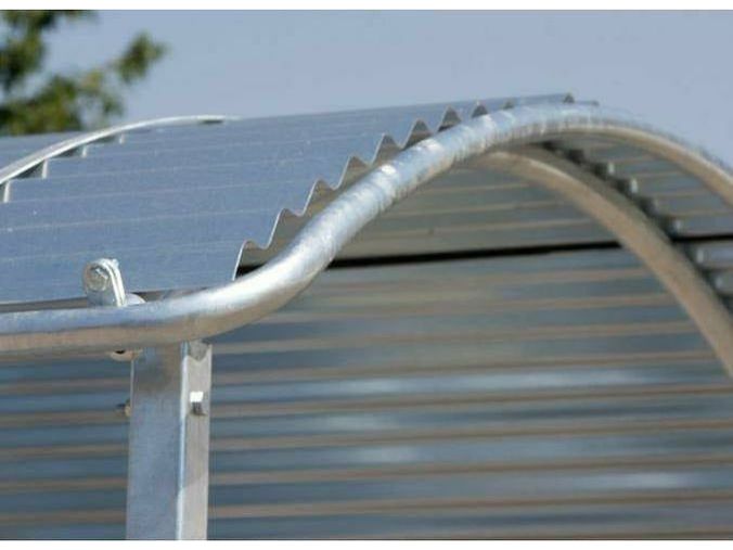 KERBL Viereckraufe mit Palisadenfressgitter