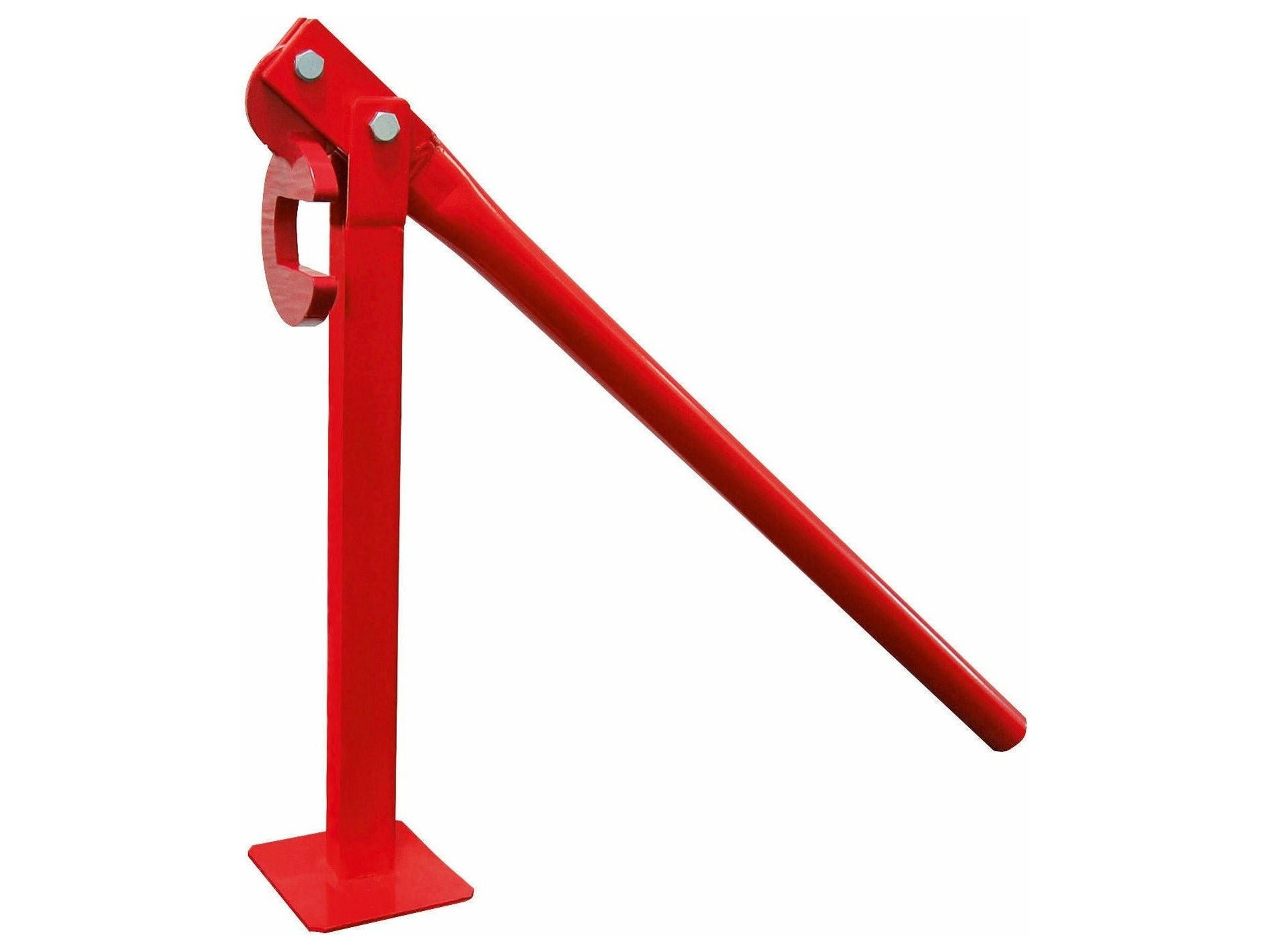 Der Zieher für den Metallpfahl T-Post erleichtert Dir den Ab- oder Umbau Deiner Pferdeweide ermöglicht Dir die leichte Demontage Deines T-Post