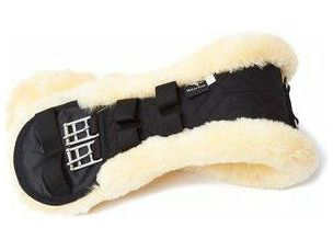 Engel - Lammfell Sattelgurt Dressur Gurt 45 - 70 cm