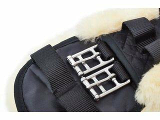 Engel - Lammfell Sattelgurt Dressur Gurt 45 - 70 cm