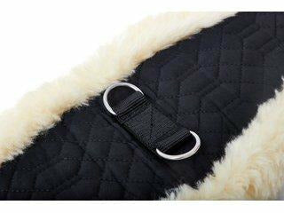 Engel - Lammfell Sattelgurt Dressur Gurt 45 - 70 cm