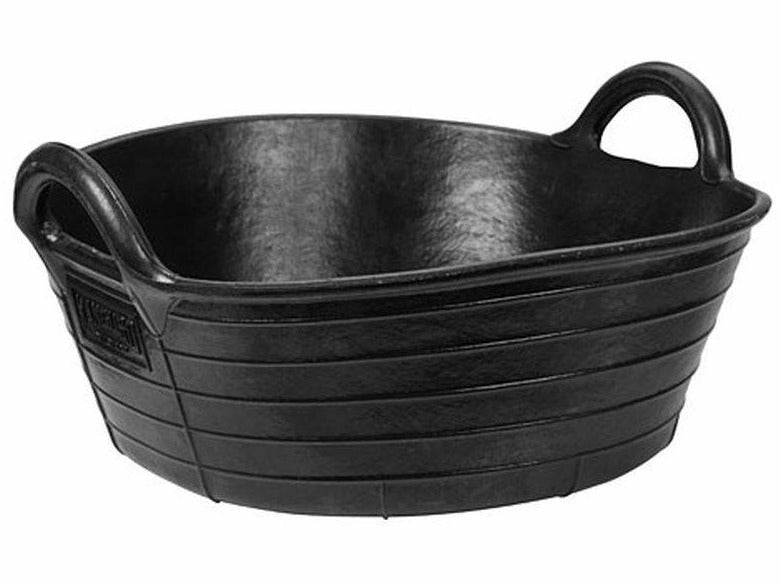 Gummitrog 20 Liter zur Fütterung von Pferden und Ponys