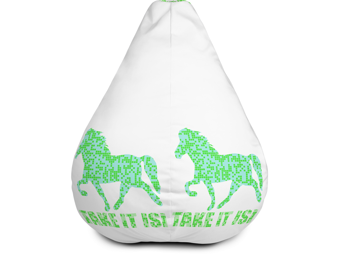 Icelandic Horse Icelandic horse bean bag with filling