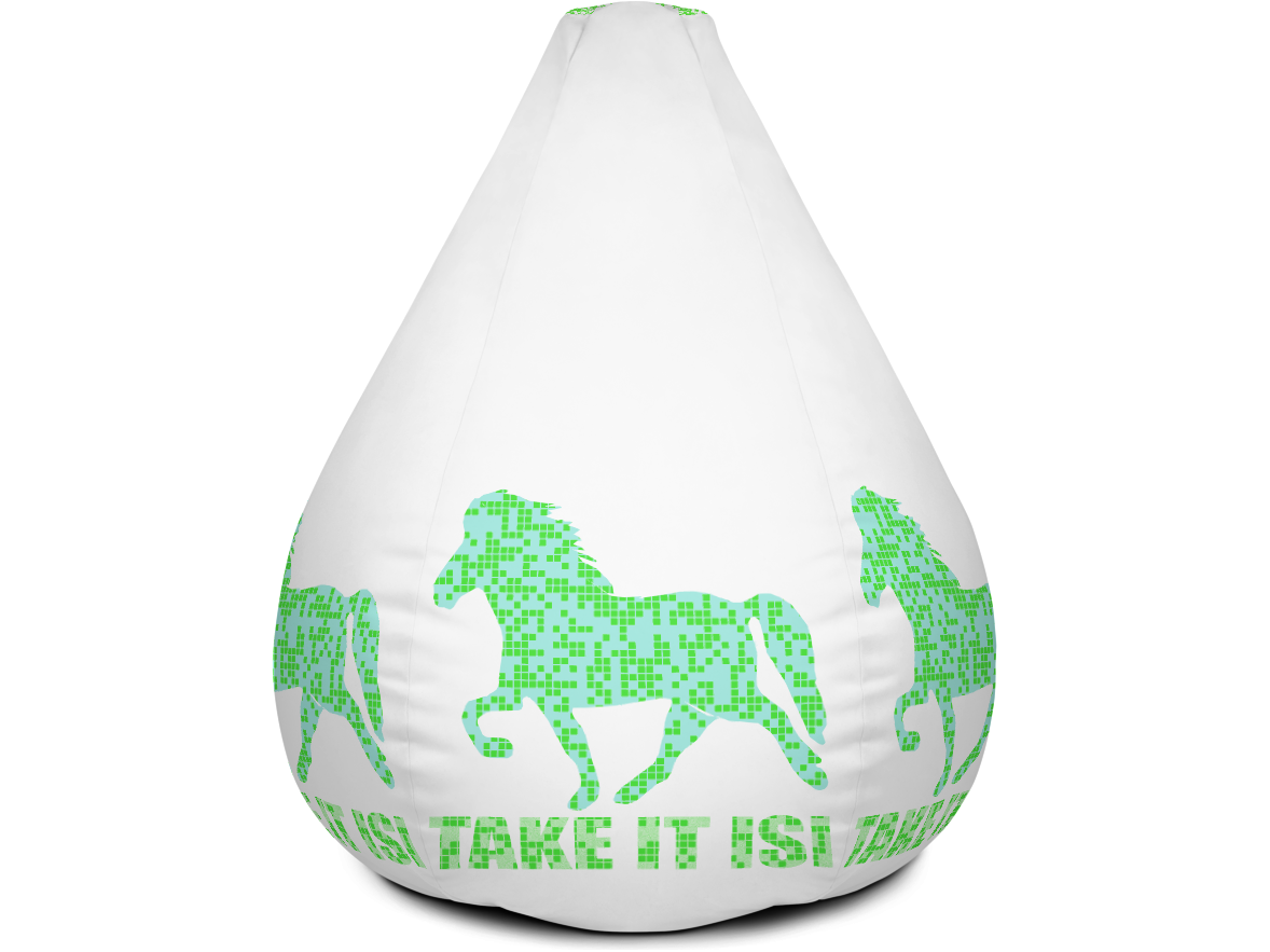 Icelandic Horse Icelandic horse bean bag with filling