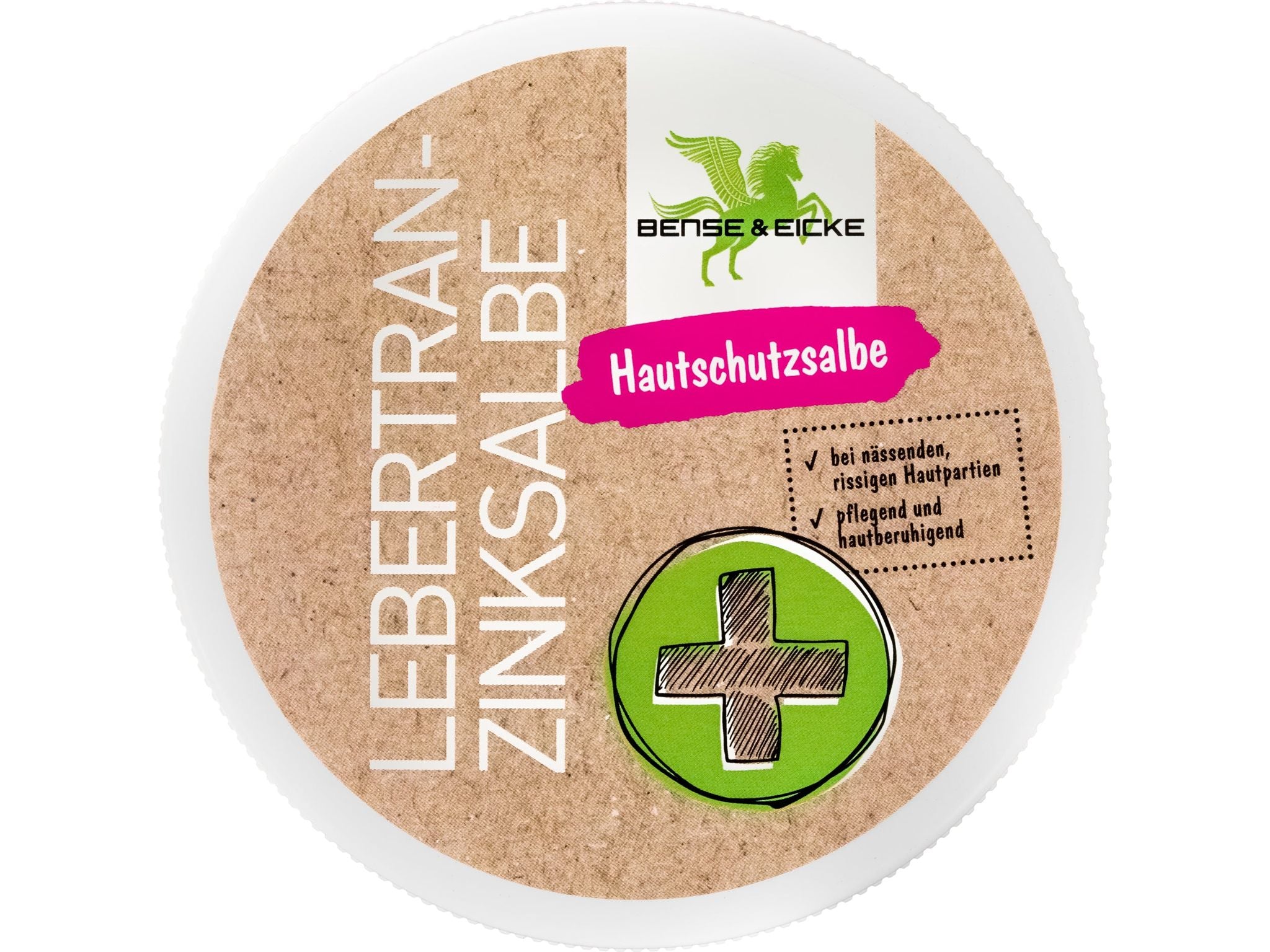 Bense &amp; Eicke Lebertran-Zinksalbe – bewährte Hautschutzsalbe für Deine Pferde und Ponys