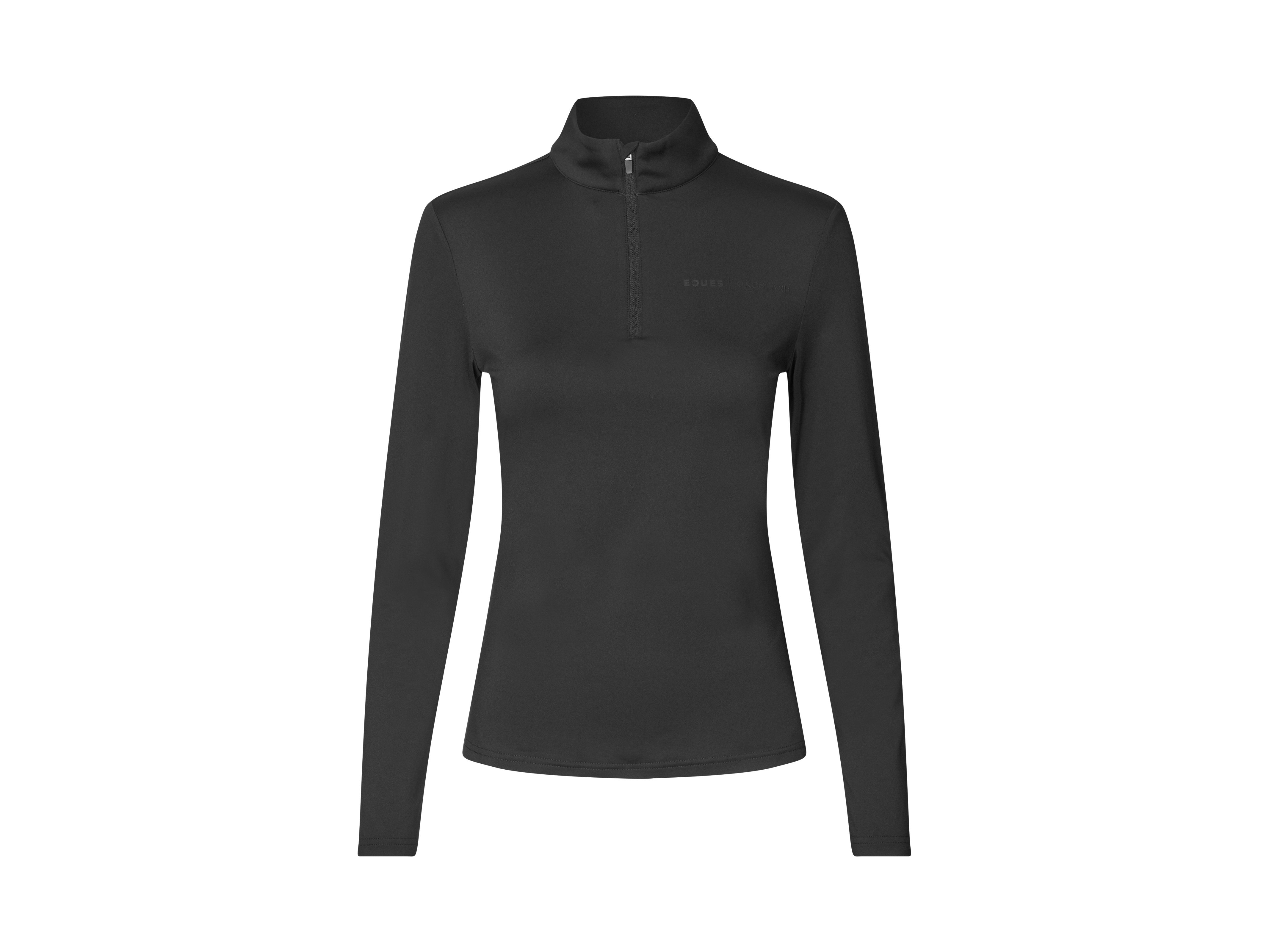 Ganz gleich, ob Du Dich auf den Wettkampf vorbereiten oder einen entspannten Tag im Stall genießen möchtest, das EQUES KINGSLAND Vigdis Damen-Trainingsshirt ist die ultimative Kombination aus Raffinesse und Leistung – genieße Eleganz, Komfort und Selbstbewusstsein im Sattel