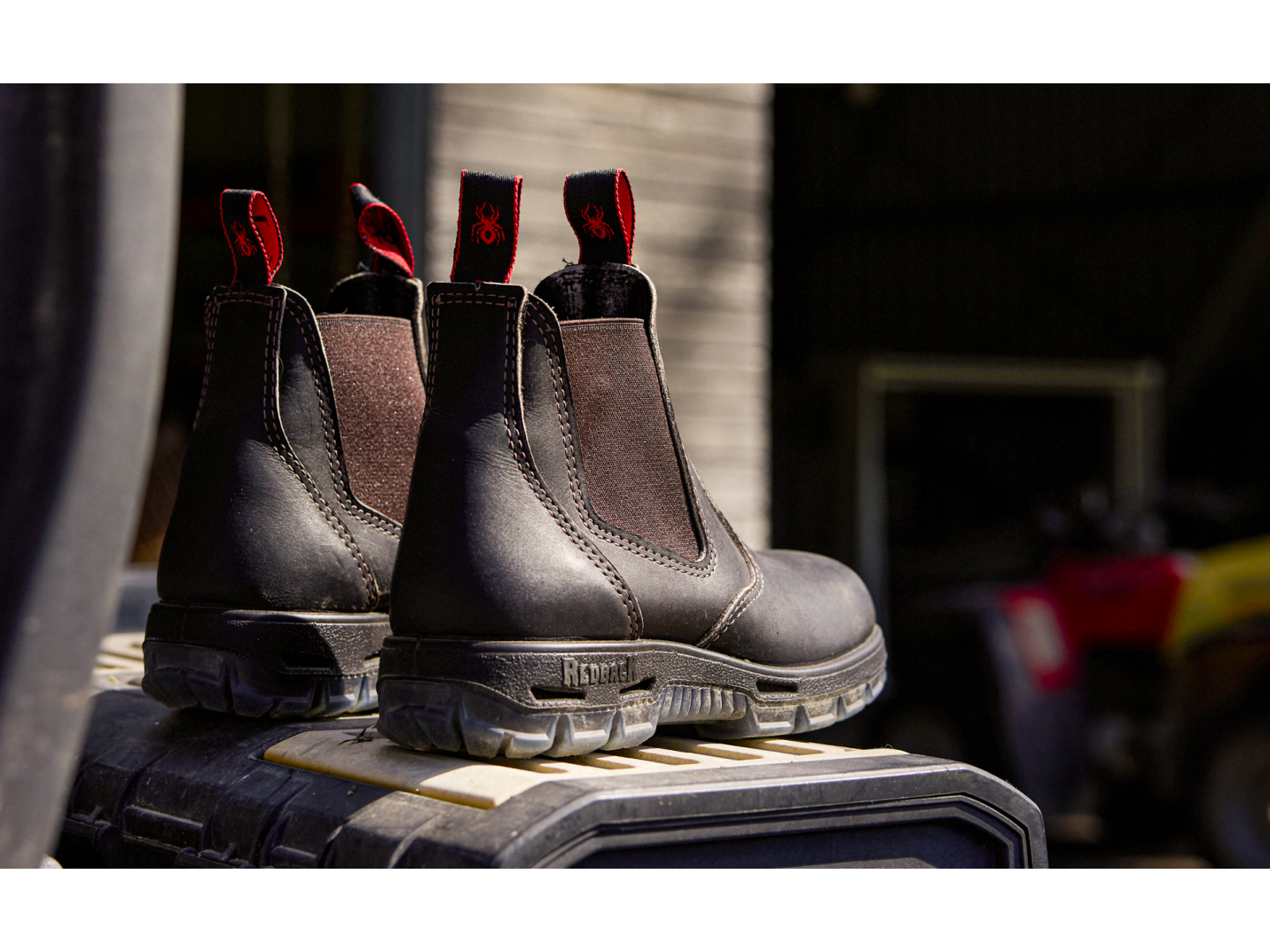 Redback Bobcat UBBK Chelsea Boot Schwarz, Studioansicht