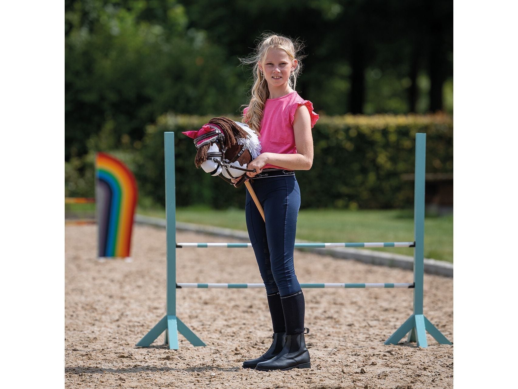 QHP Ohrenhaube für Steckenpferd Hobby Horse