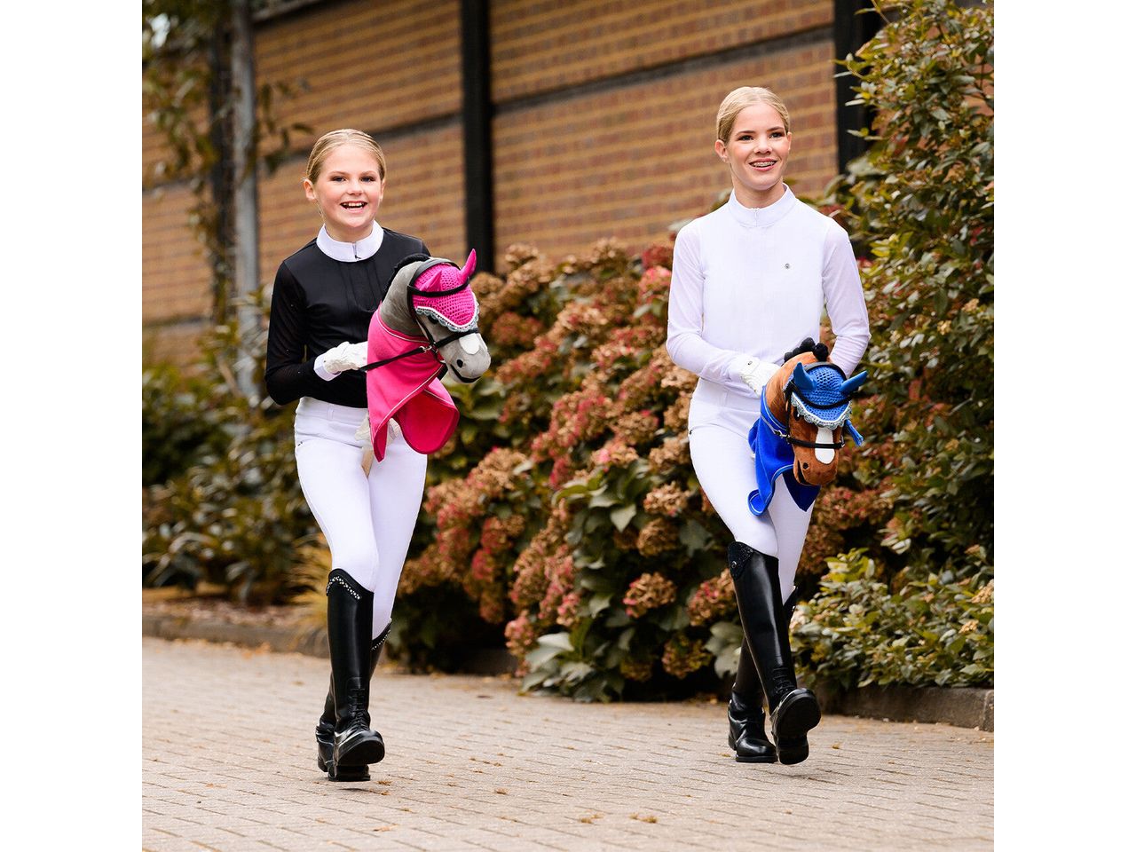 QHP Fleece Decke für Steckenpferd Hobby Horse