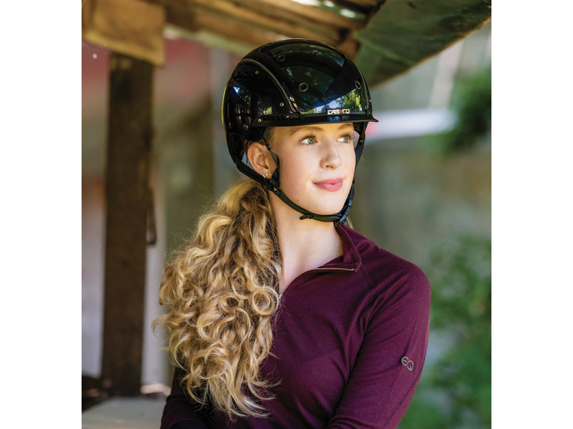 reithelm fahrradhelm unterschied Casco Reithelm Champ-3 Plus