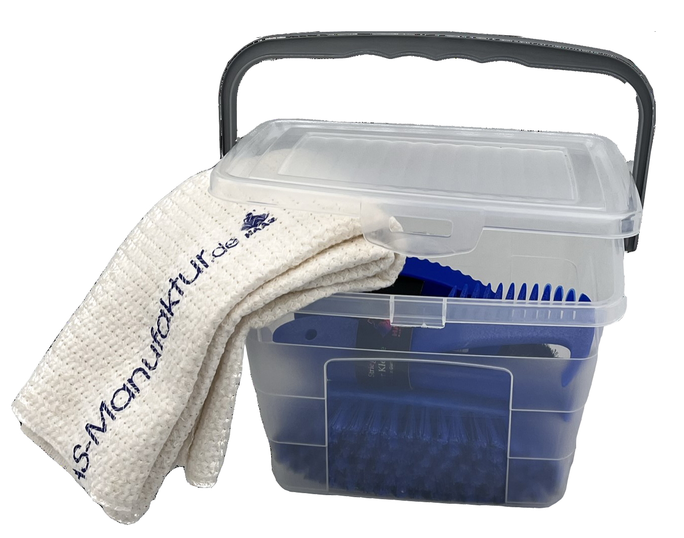 Haas Pferdepflege Kinder-Putz-Box 7 Teile