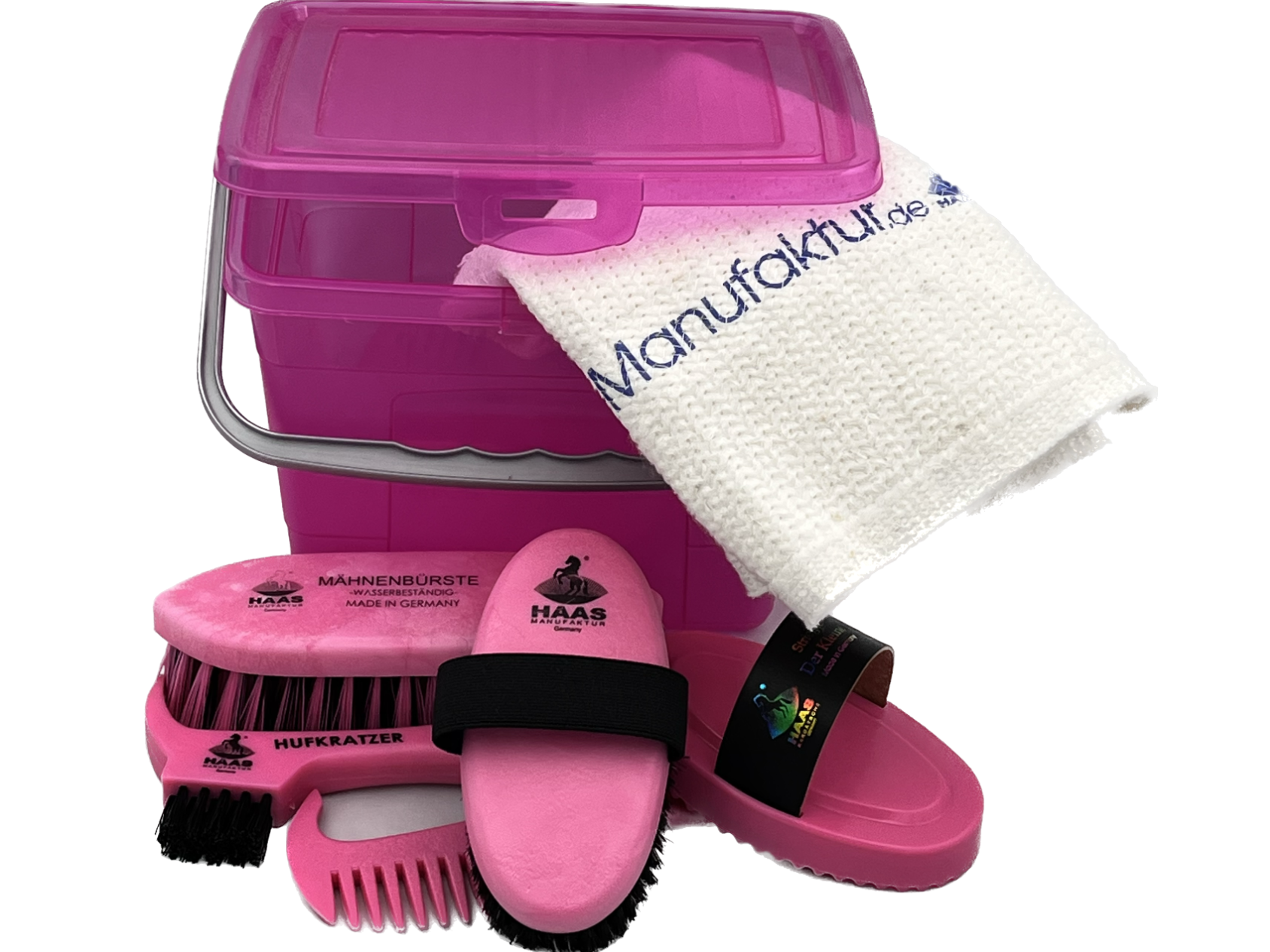 Haas Pferdepflege Kinder-Box – das perfekte 7-teilige Pflege-Set für kleine Pferdefans