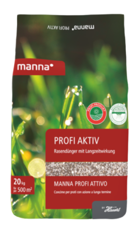 Manna Dur Profi Aktiv Rasendünger (15+4+8+2) 20 kg