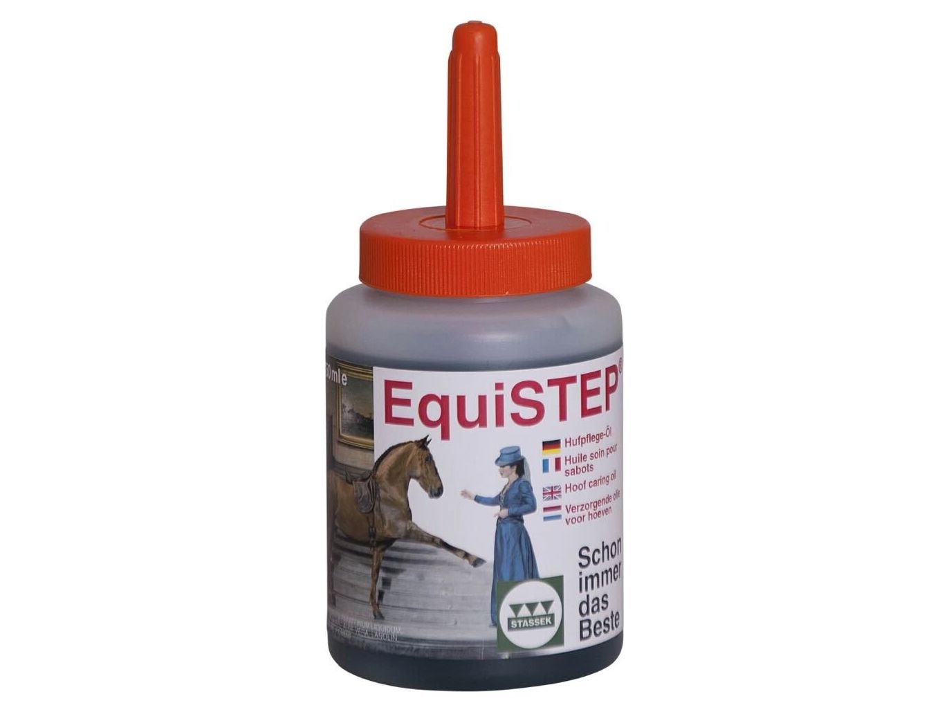 EquiSTEP® Hufpflege-Öl mit Lorbeeröl, Aloe Vera und Lanolin für Deine Pferde und Ponys – pflegt - schützt - regeneriert und stärkt - fördert das Hufwachstum