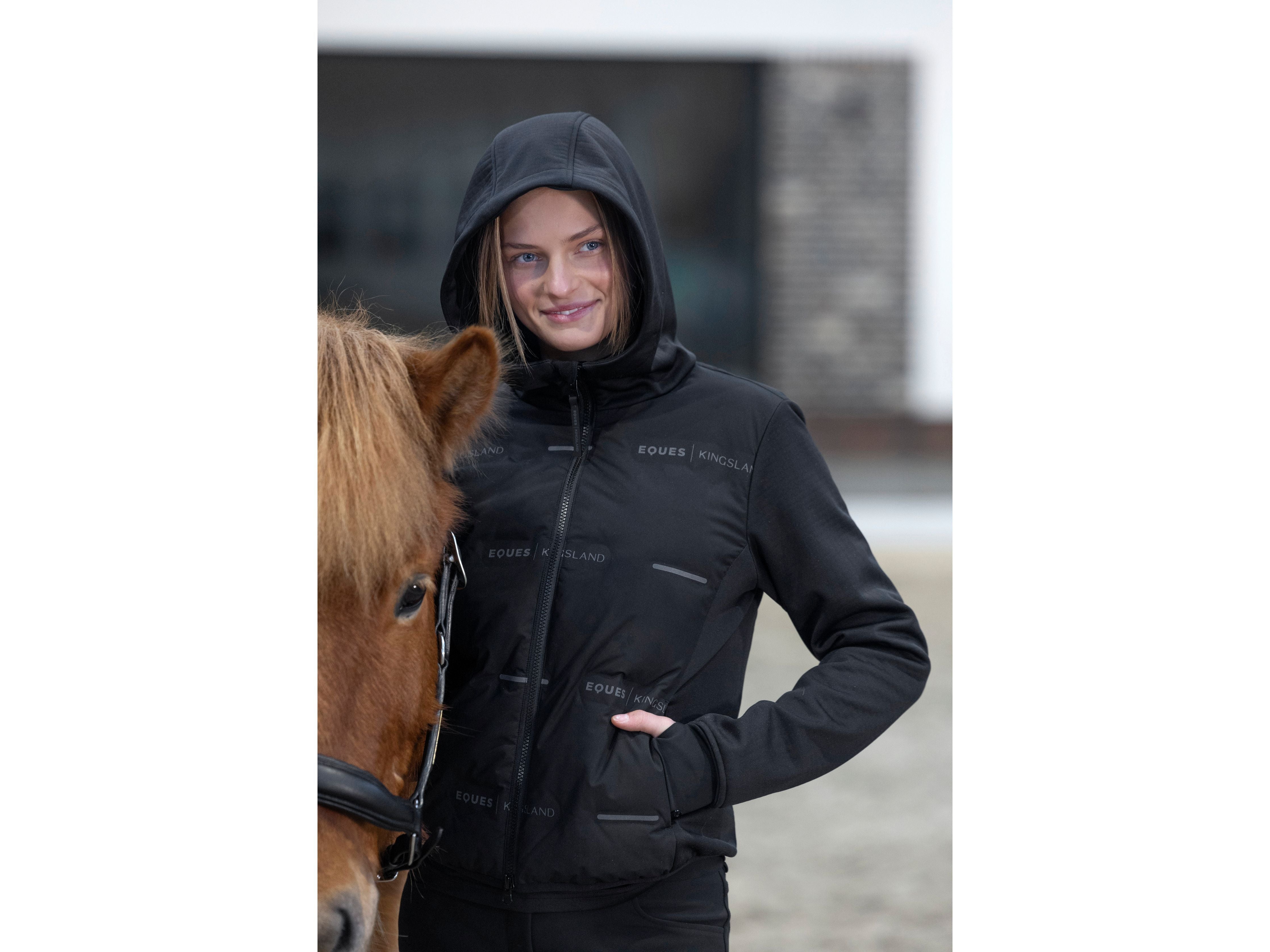 EQUES-KINGSLAND Sara Hybrid-Reitjacke für Damen