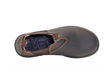 Yabbies Kinder Chelsea Boots dunkelbraun, Ansicht von oben